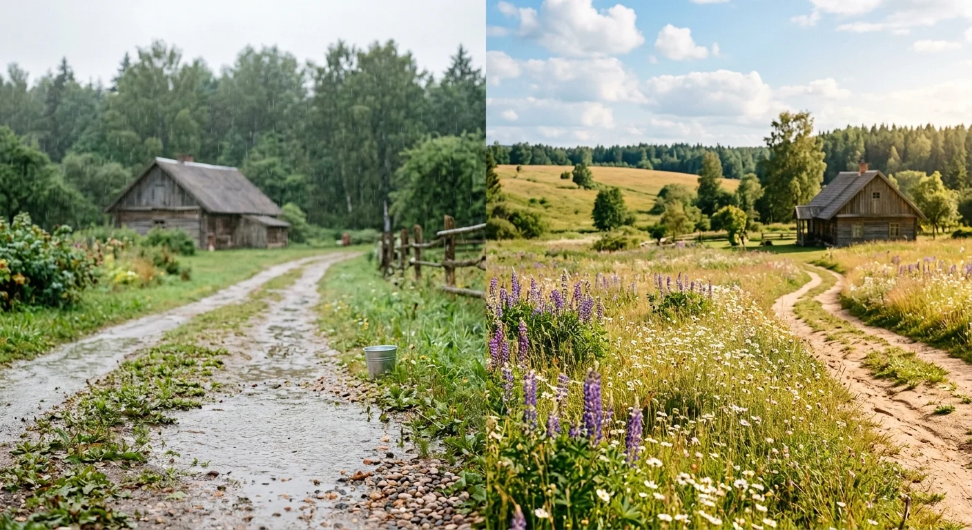 Otrdien Latgalē gaidāms ilgstošs lietus un rudenīgs vēsums