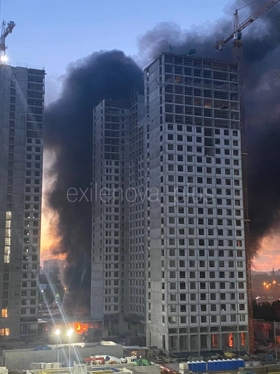 Массированная атака БПЛА на Подмосковье: есть разрушения