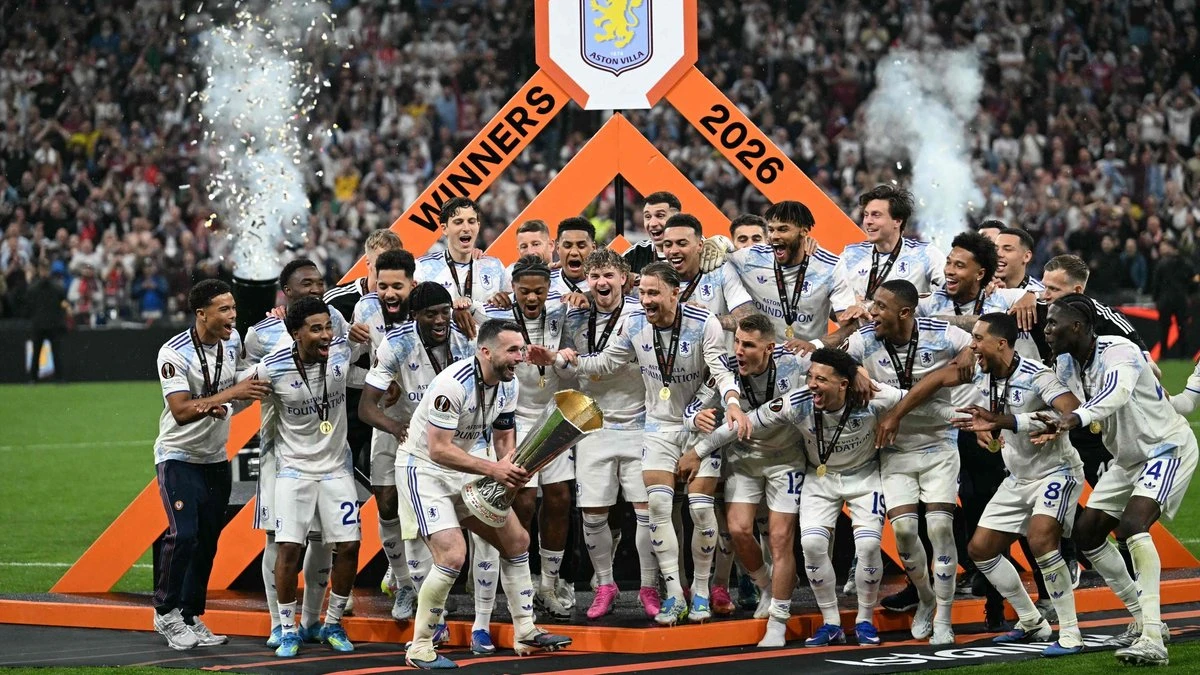 Aston Villa triumfē UEFA Eiropas līgā, Emerijam piektais tituls