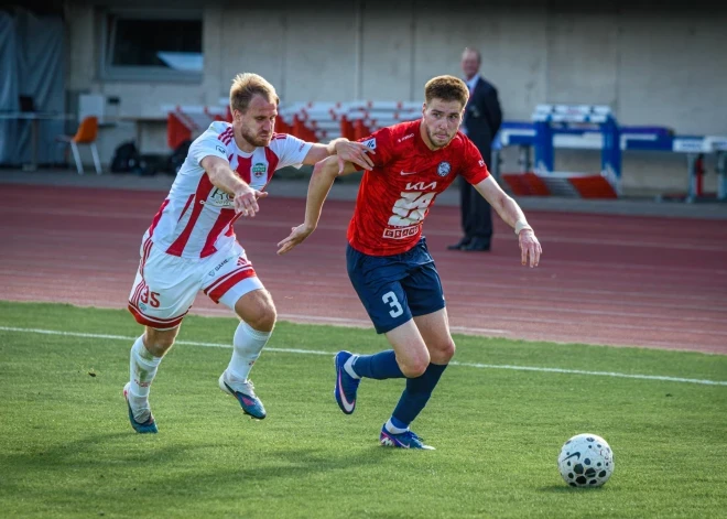FK Jelgava un FK Liepāja cīnās neizšķirti futbola virslīgā