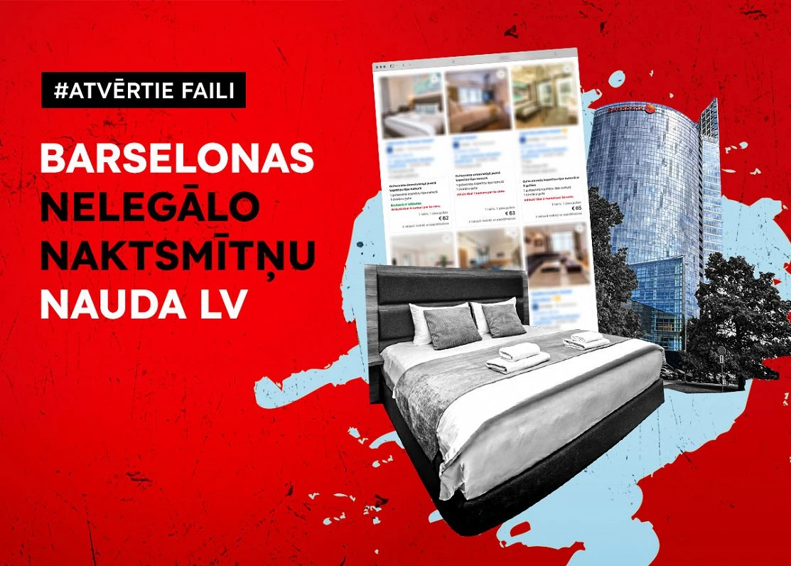 Barselonas nelegālo mītņu nauda ieplūst Latvijas banku sistēmā