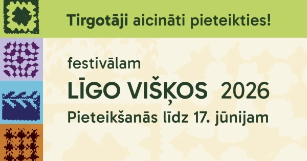 Višķos aicina tirgotājus pieteikties festivālam Līgo Višķos 2026