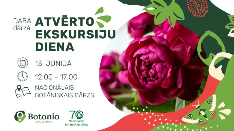 Salaspils botāniskais dārzs atzīmē 70 gadu jubileju