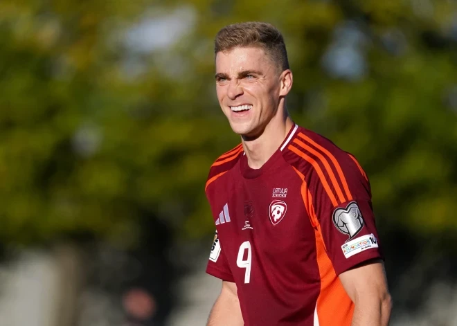 Latvijas futbola izlase Baltijas kausā spēlēs bez Gutkovska