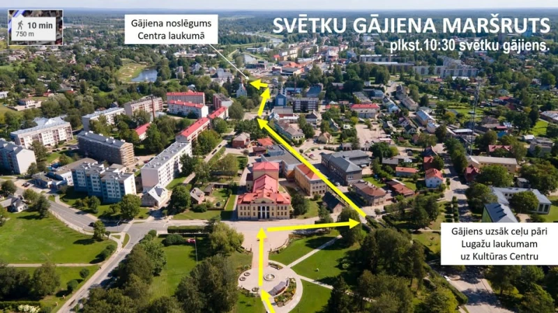 Valmierā gaidāmi satiksmes ierobežojumi pasākumu dēļ