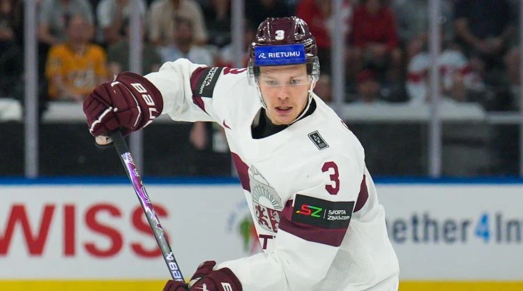 NHL drafta testos Šmits pieticīgs, Bērzkalns uzrāda labāku sniegumu