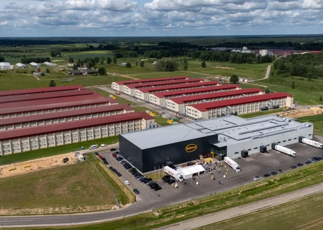 Balticovo atklāj 120 miljonus vērtu olu ražošanas kompleksu