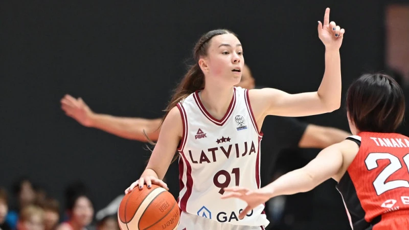 Latvijas U20 basketbola izlase gatavojas Eiropas čempionātam