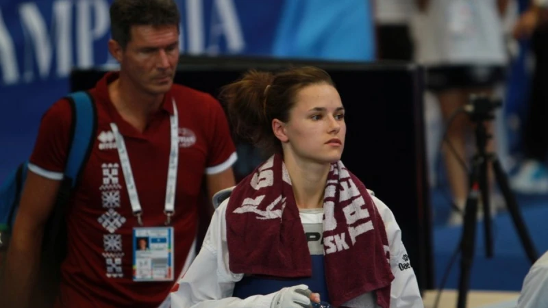 Bijušā taekvondo cīkstone Inese Tarvida mija gredzenus