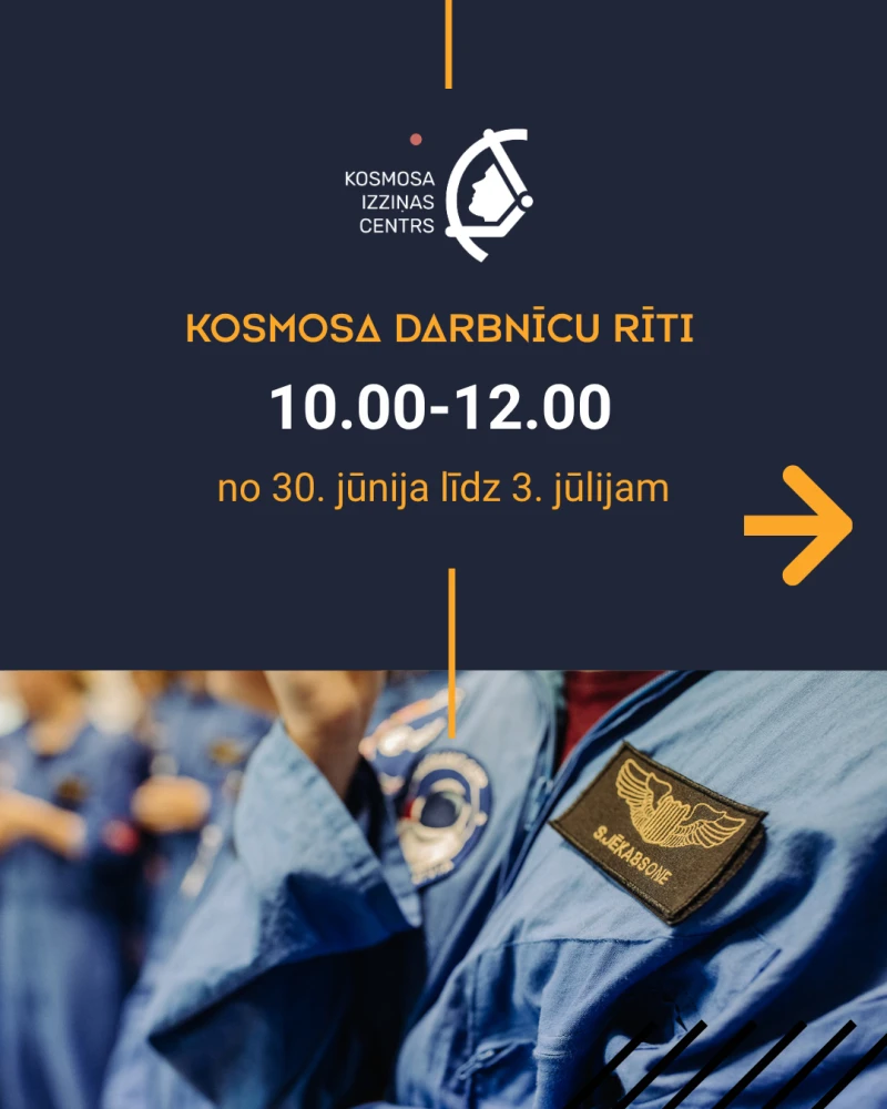 Cēsīs bērnus aicina uz Kosmosa darbnīcu rītiem