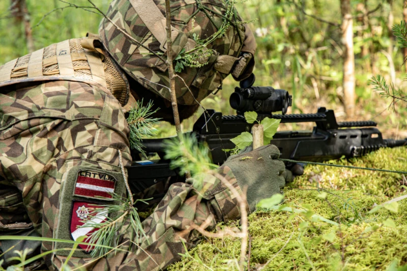 Jelgavas un Saldus novadā notiks Zemessardzes militārās mācības