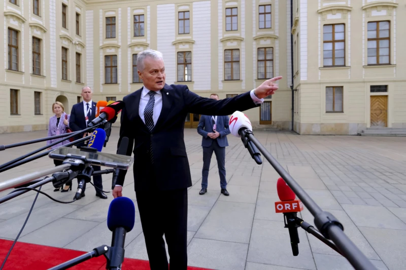 Nausēda: patlaban nav īstais brīdis sarunām ar Krieviju