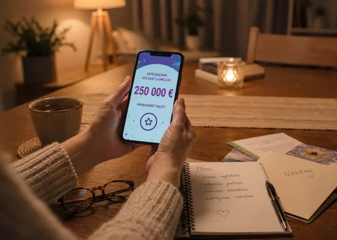 Engures iedzīvotāja momentloterijā laimē 250 000 eiro
