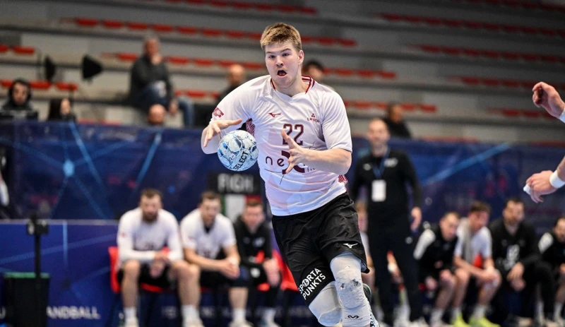 Handbolists Kalniņš gatavojas U-20 Eiropas čempionātam