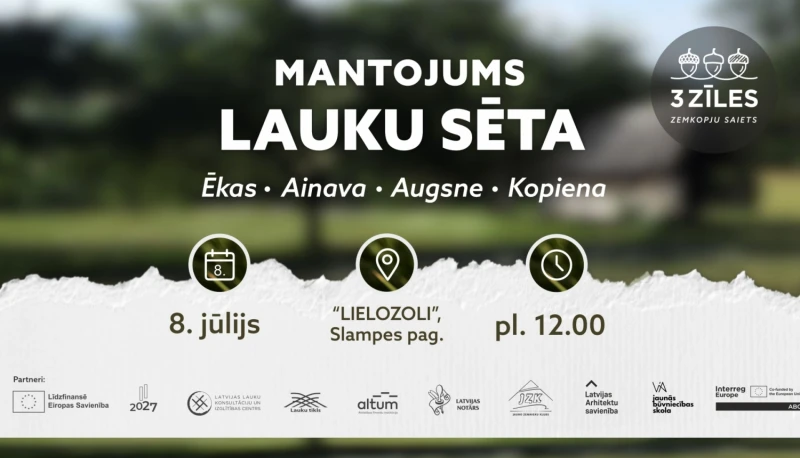 Talsu novadā rīko zemkopju saietu par lauku sētas nākotni