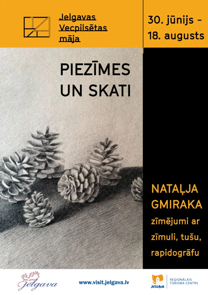 Jelgavas Vecpilsētas mājā atklāta Nataļjas Gmirakas izstāde