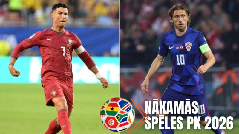Pasaules kausa izslēgšanas spēles: Ronaldu un Modriča duelis