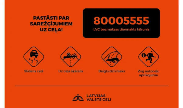 LVC aicina ziņot par lietavu izskalotiem ceļiem