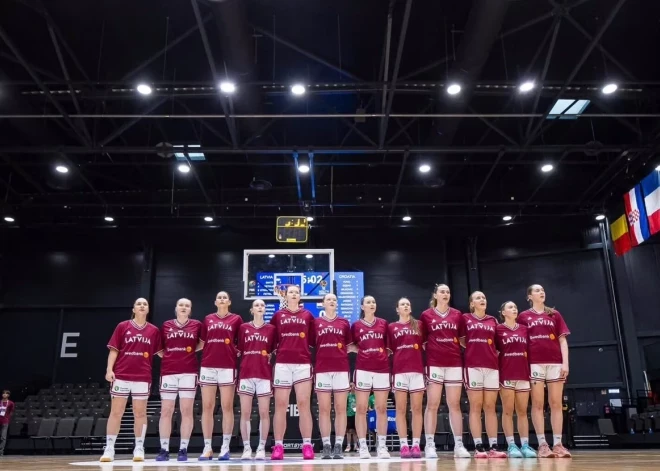 Latvijas U-20 basketbolistes Eiropas čempionātu noslēdz 11. vietā