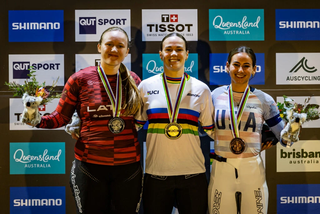 Veronika Monika Stūriška izcīna sudrabu pasaules čempionātā BMX