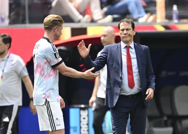 Rūdijs Garsija pamet Beļģijas futbola izlases galvenā trenera amatu