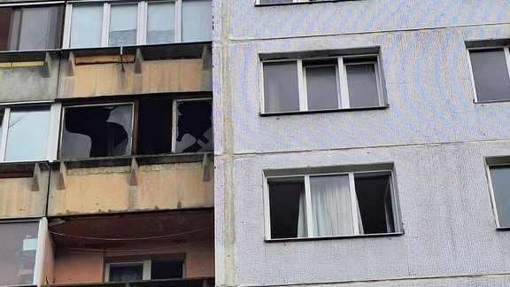 В Риге из горящей девятиэтажки спасли 16 человек и двух собак