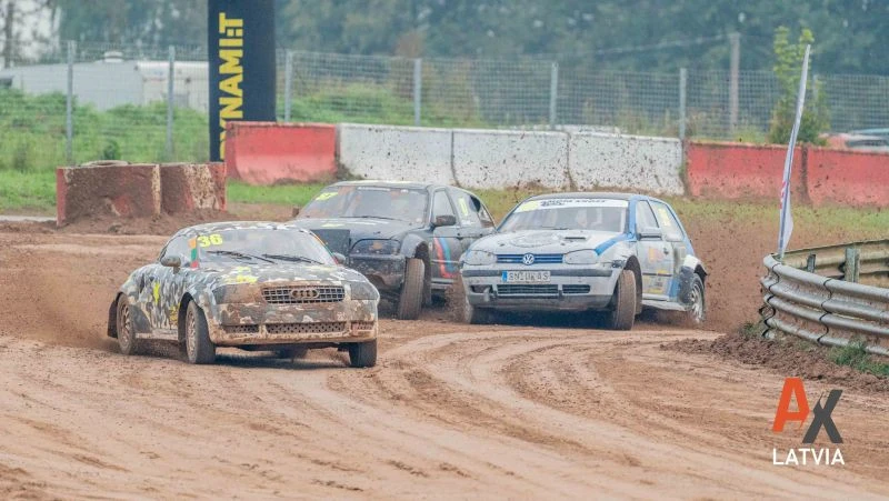 Bauskā pulcēsies rekordliels autokrosa dalībnieku skaits