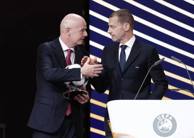 FIFA plāni piesaistīt investorus izsauc asu UEFA pretreakciju