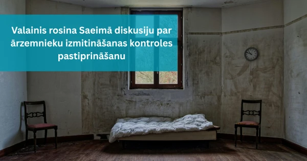 Valainis rosina stingrāk kontrolēt ārzemnieku izmitināšanu