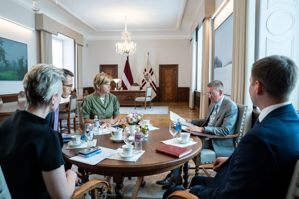 Rinkēvičs un Braže gatavojas Latvijas prezidentūrai ANO