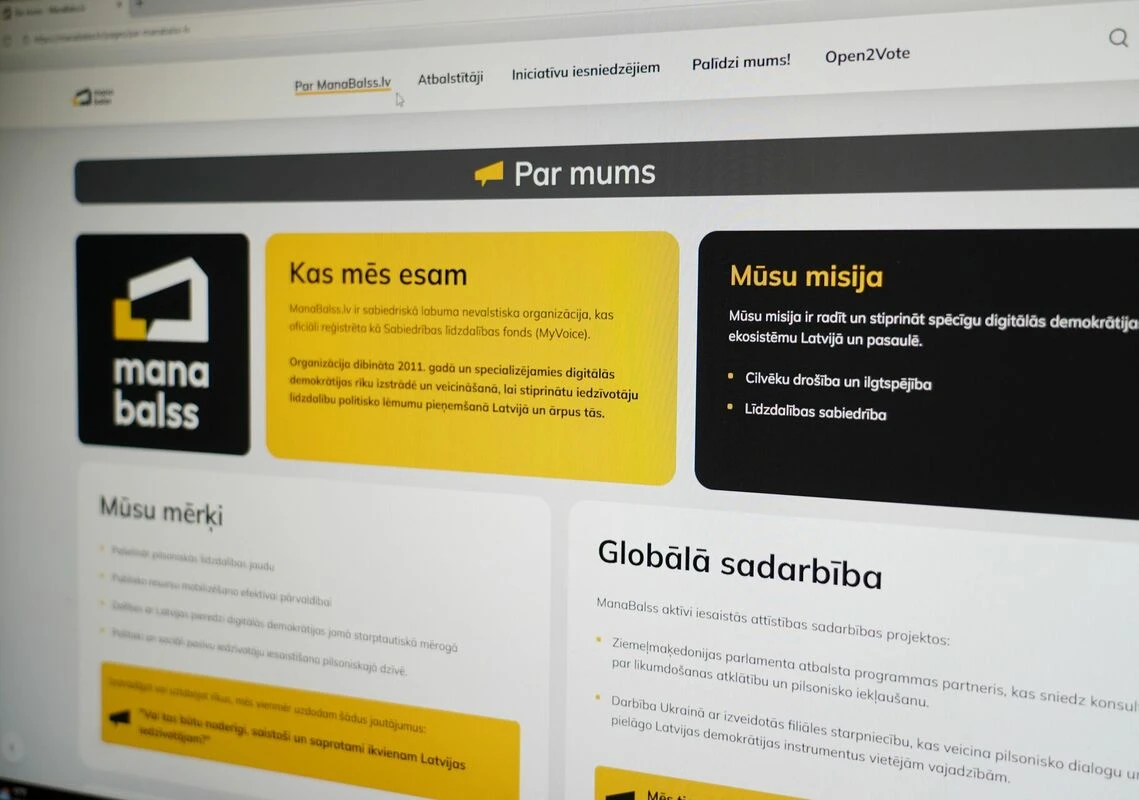 Manabalss nākotne neskaidra: valsts garantiju trūkums apdraud platformu