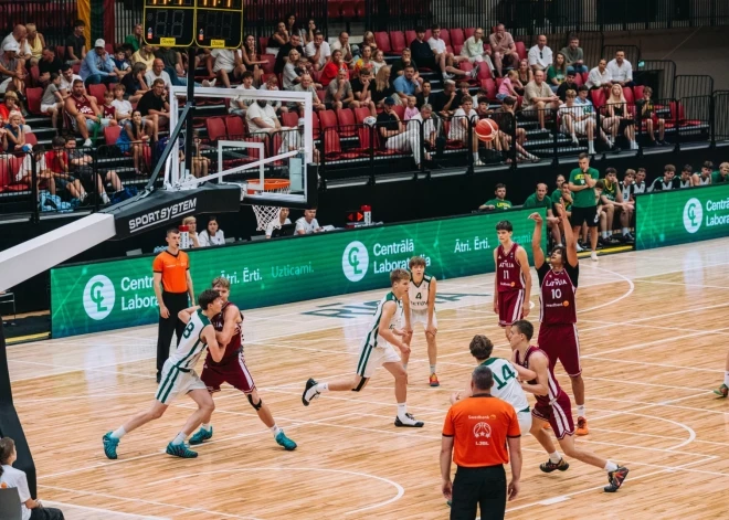 Latvijas U-16 izlase Baltijas kausā pieveic Lietuvu