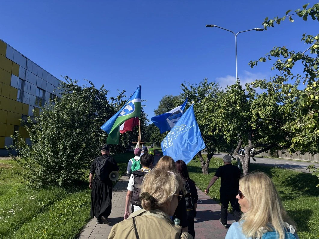 230 kilometri līdz Aglonai: sācies ikgadējais svētceļojums