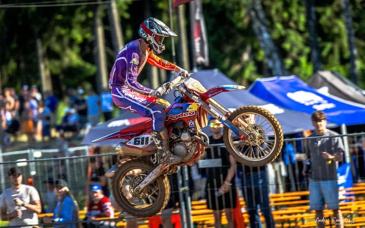 Markuss Kokins izcīna 4. vietu Eiropas čempionātā motokrosā