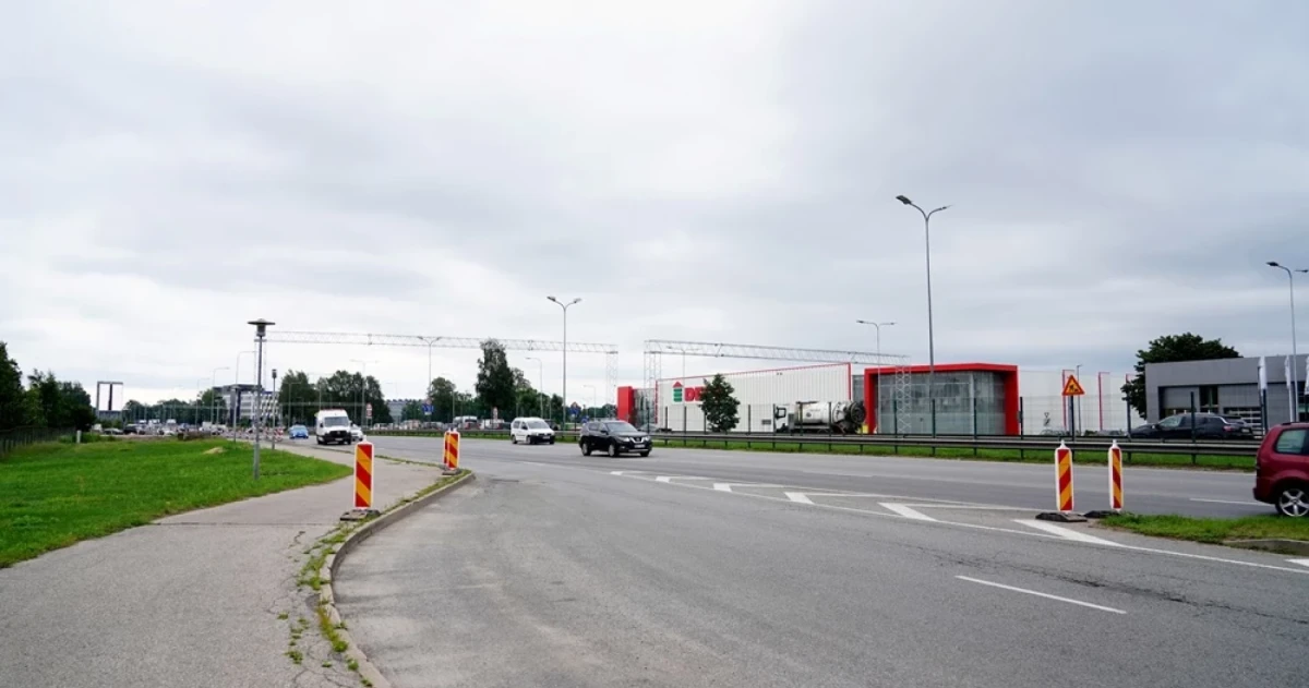 На Карля Улманя гатве в Риге появится полоса для автобусов