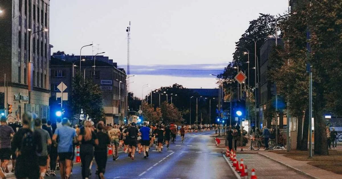 Елгавский ночной полумарафон: карта перекрытий и объездов