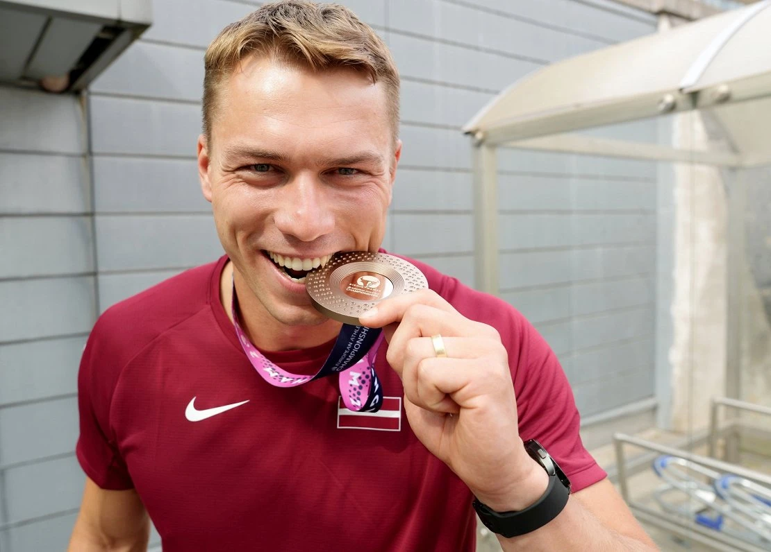 Patriks Gailums pēc bronzas Eiropas čempionātā: tas ir sākums