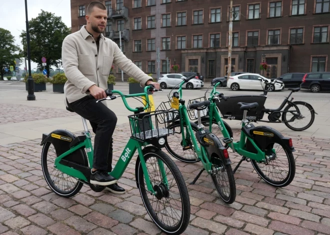 Rīgas ielās parādījušies pirmie Bolt koplietošanas velosipēdi