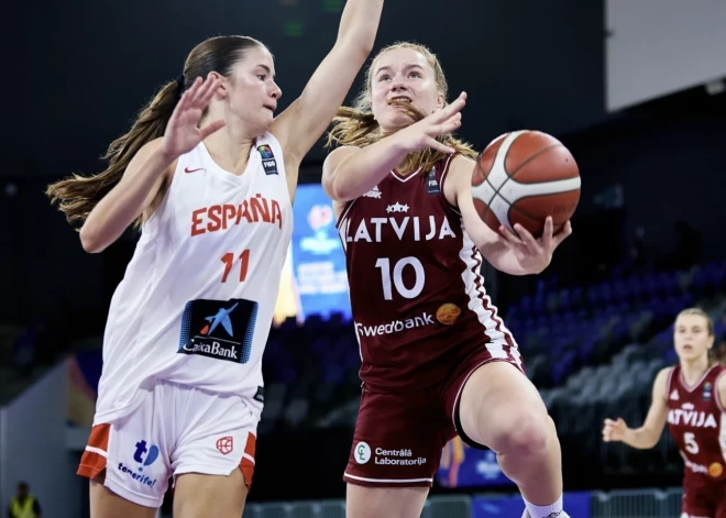 Latvijas U-16 basketbolistes cīnīsies par Eiropas bronzu
