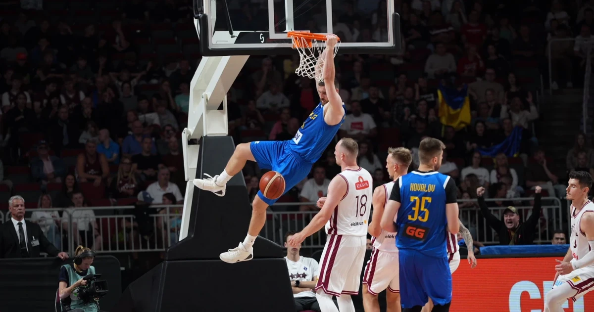 Latvijas basketbolisti Rīgā piekāpjas Ukrainas izlasei