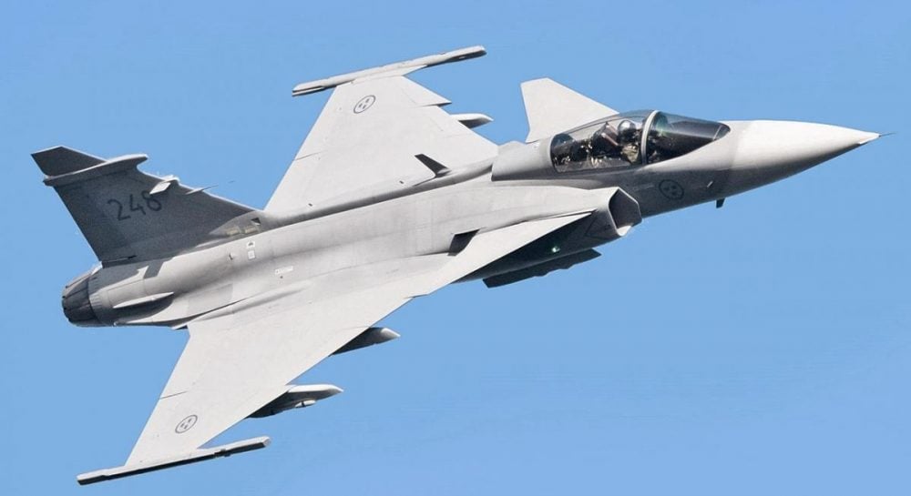 В Венгрии потерпел крушение истребитель Gripen