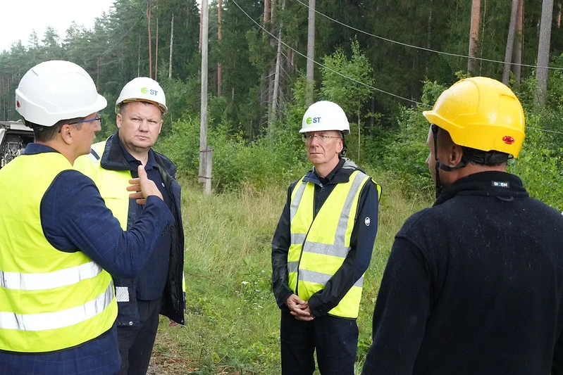 Rinkēvičs pēc vētras Jēkabpilī: sakaru trūkums kavēja darbus