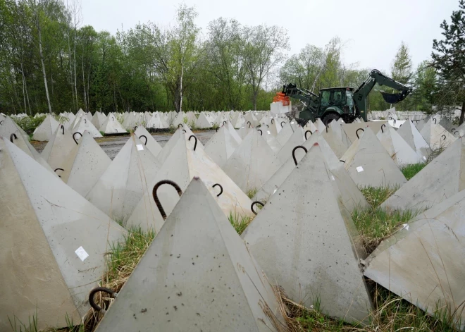 Latvijas austrumos sāk Baltijas aizsardzības līnijas izbūvi