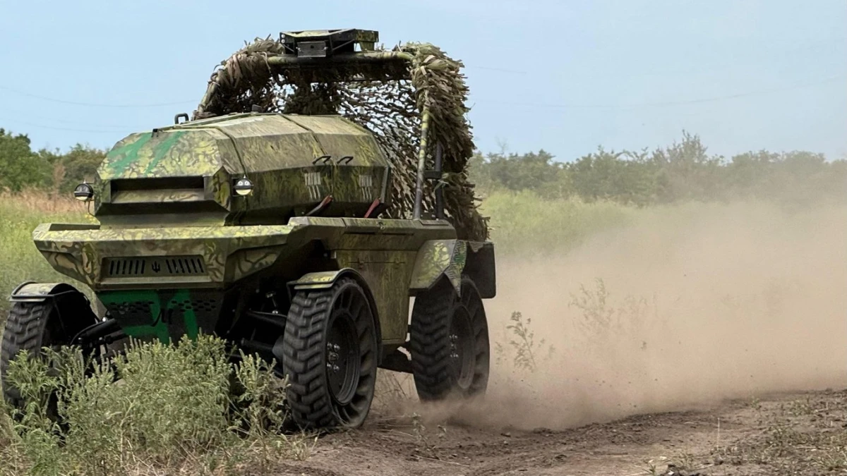 Ukrainā karavīru glābšanai izmanto robotizētus zemes dronus