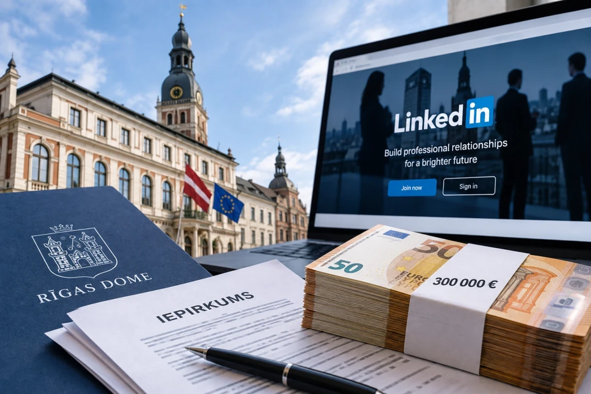 VARAM prasa skaidrojumu par Rīgas domes 300 000 eiro LinkedIn tēriņu
