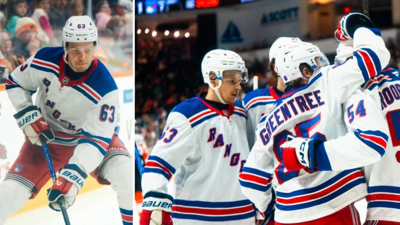 Alberts Šmits debitē Ņujorkas Rangers ar divām piespēlēm