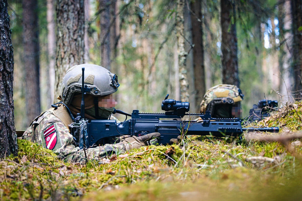 Ludzas un Zilupes apkārtnē notiks militārās mācības Amber Blade