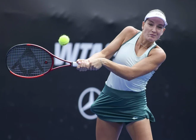 Darja Semeņistaja noslēdz dalību Sanpaulu WTA 250 turnīrā