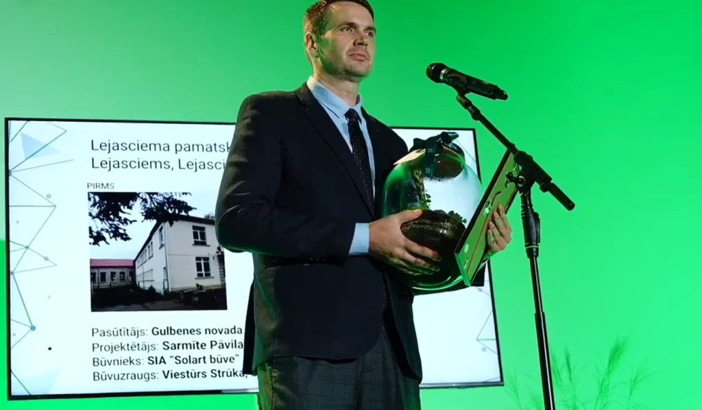 Lejasciema pamatskola saņem balvu par energoefektivitāti