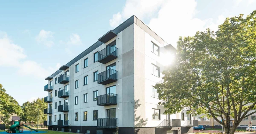 Liepājas mājokļu tirgu papildina jauna 24 dzīvokļu ēka